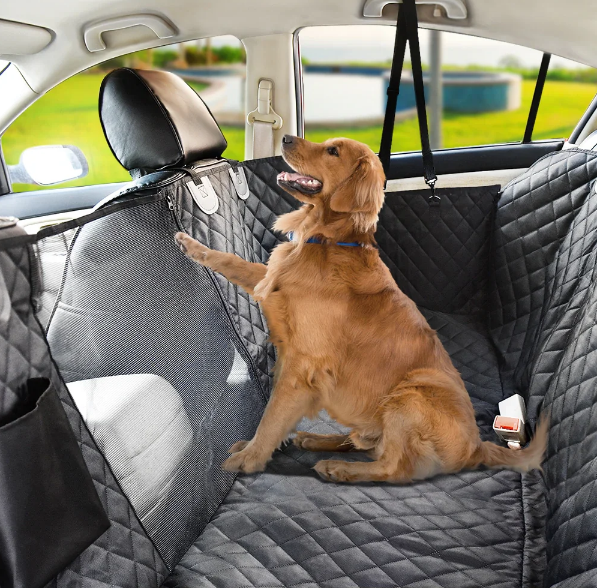 Linden Car Seat Covers - close-up detail