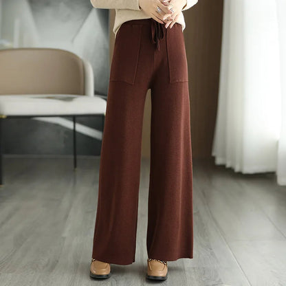 Saskia Women's Wool Pant - front view