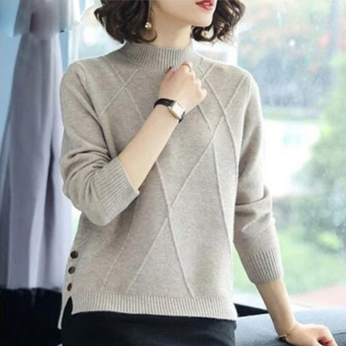 Willa Women's Sweater - styled view