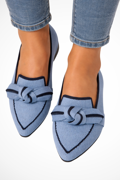 Nell Women's Loafers - fabric and finish detail