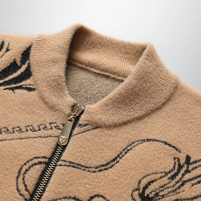 Juno Women's Cardigan - fabric and finish detail