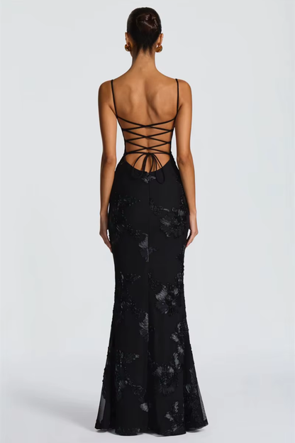 Harlow Women's Floral Maxi Dress - front view