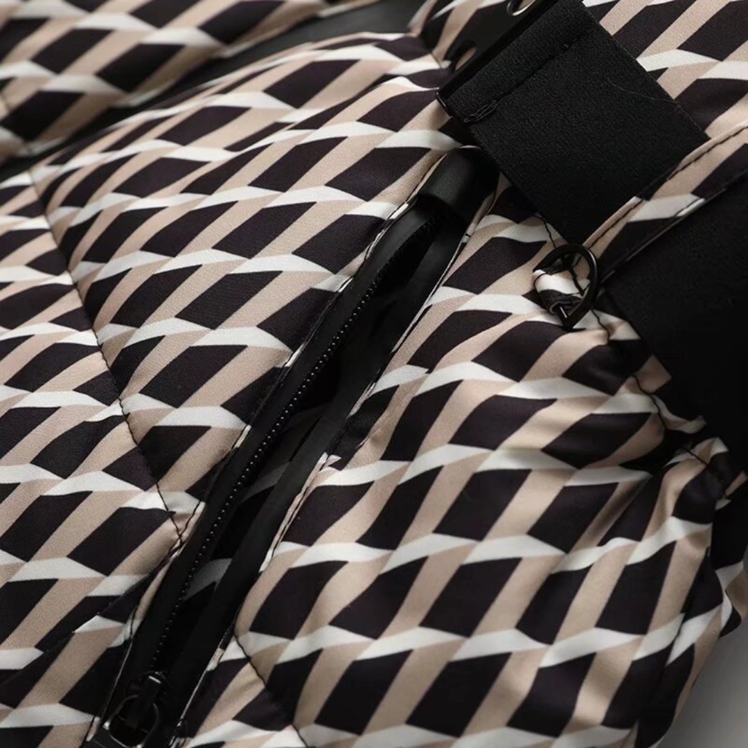 Ottilie Women's Puffer Jacket - close-up detail