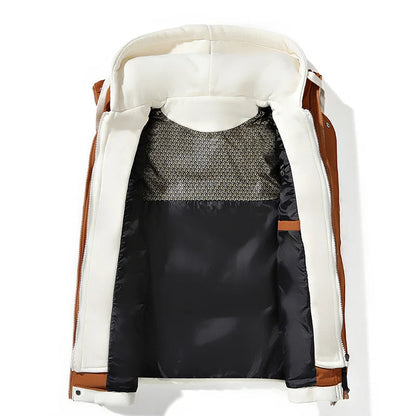 Mabel Women's Puffer Jacket - styled view