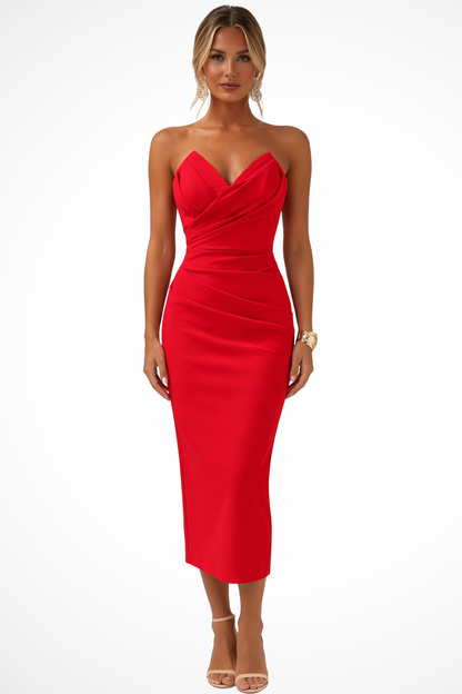 Delphine Women's Midi Dress - shown in use