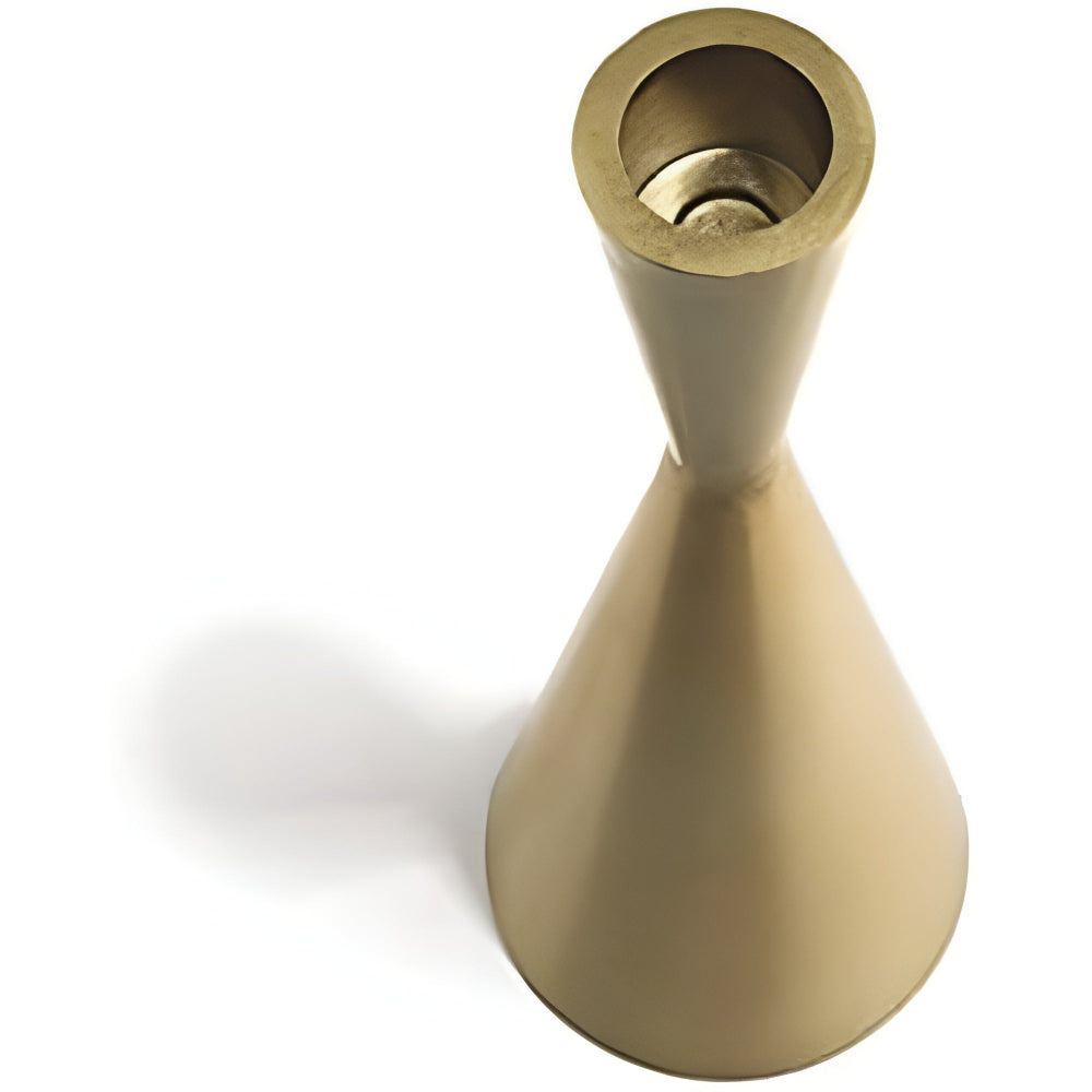 Nordic Brass Waist Candlestick | Set of 3