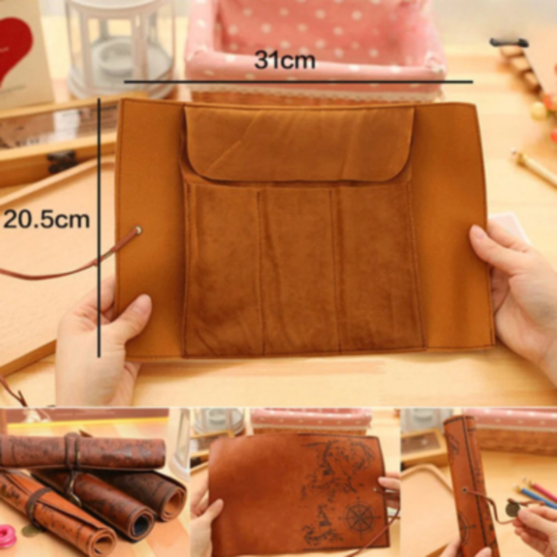Grove Adjustable Pencil Case - fabric and finish detail