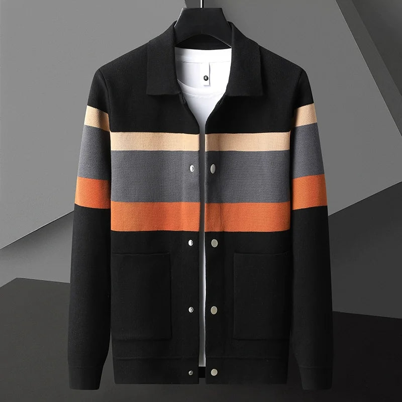 Clara Women's Striped Jacket - back view