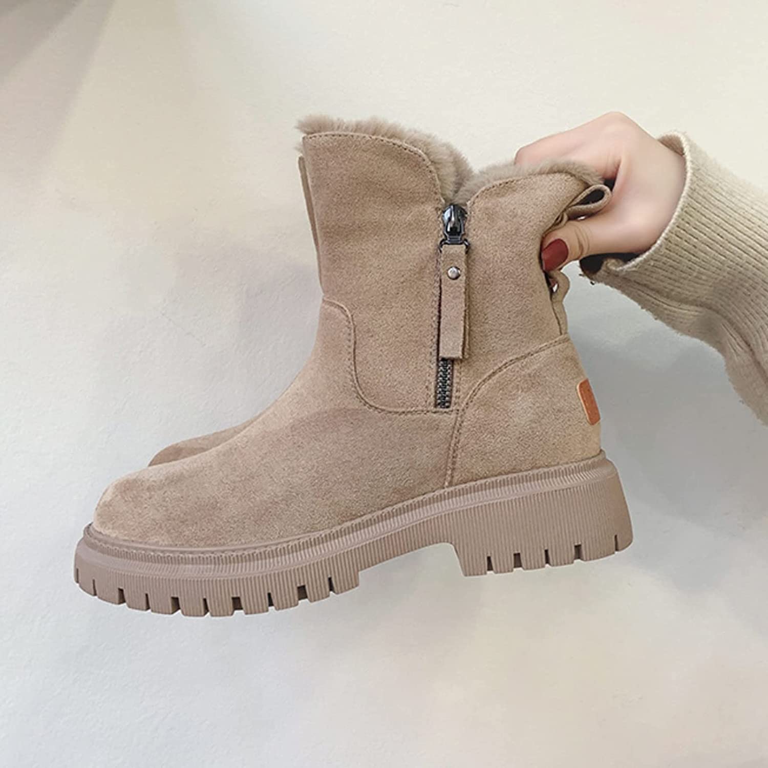 June Women's Ankle Boots - fabric and finish detail