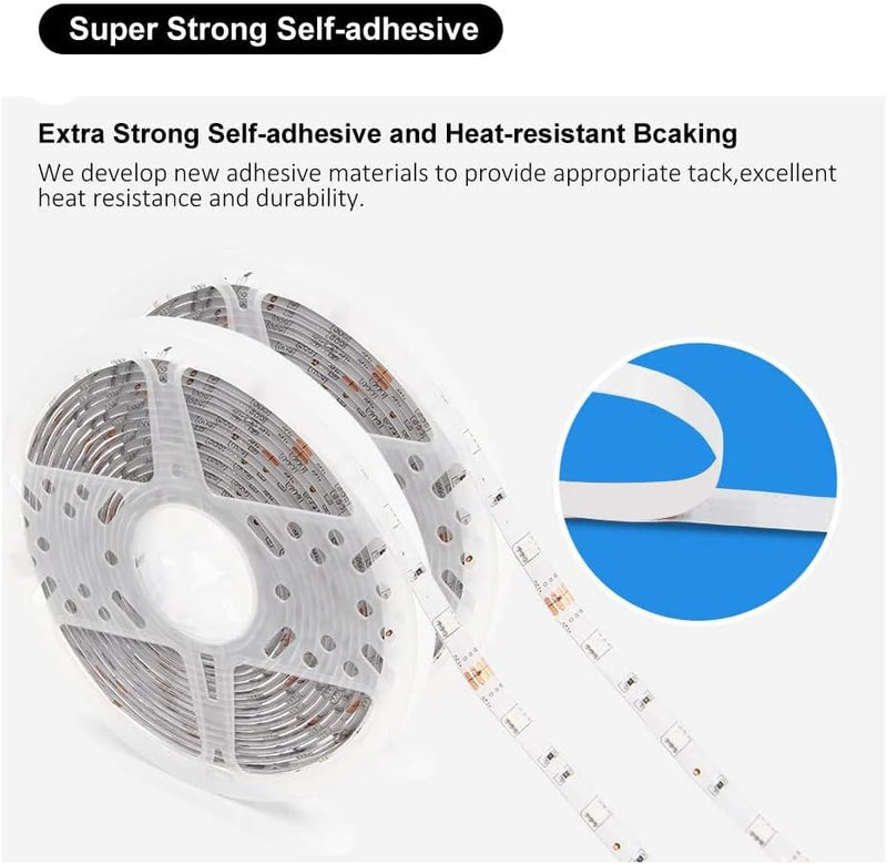 North LED Strip Light - back view