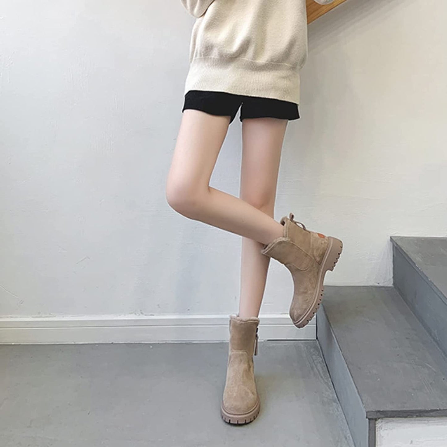 June Women's Ankle Boots - full-length view