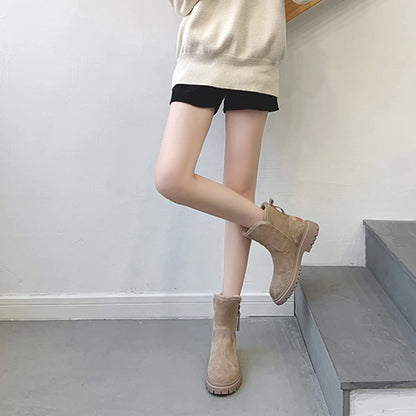 June Women's Ankle Boots - full-length view