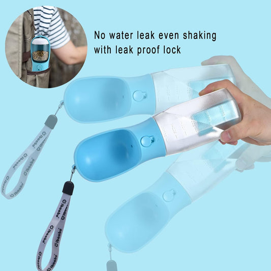 Cedar Portable Water Bottle - styled view
