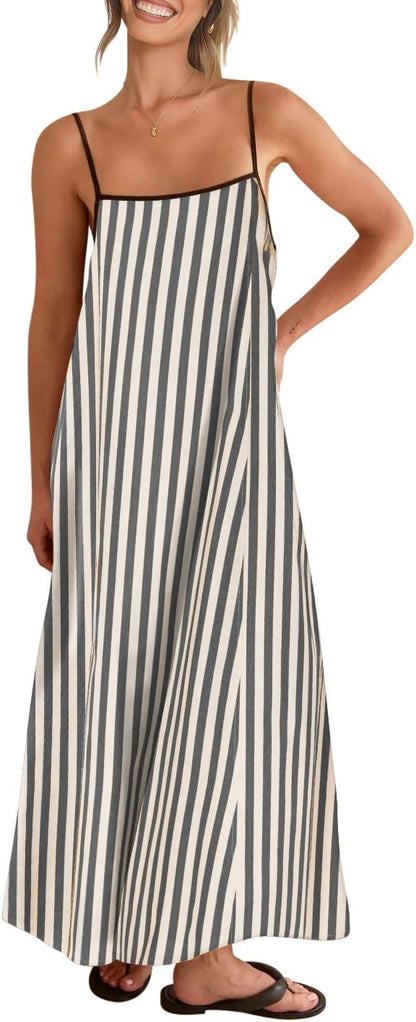 Bijou Women's Adjustable Maxi Dress - shown in use