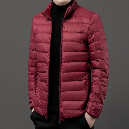 Yves Men's Puffer Jacket - flat lay