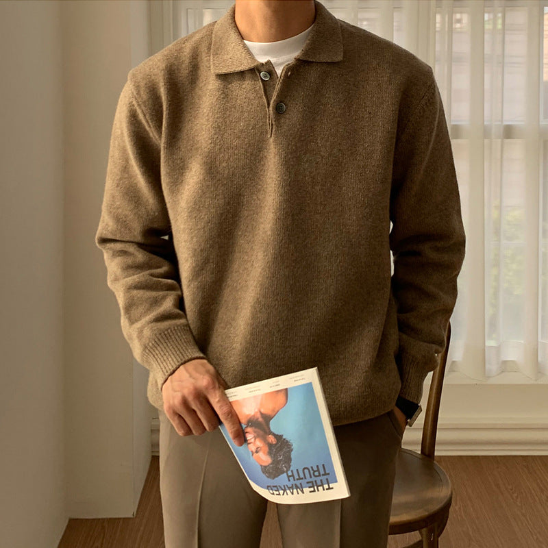 Orson Men's Sweater - styled view