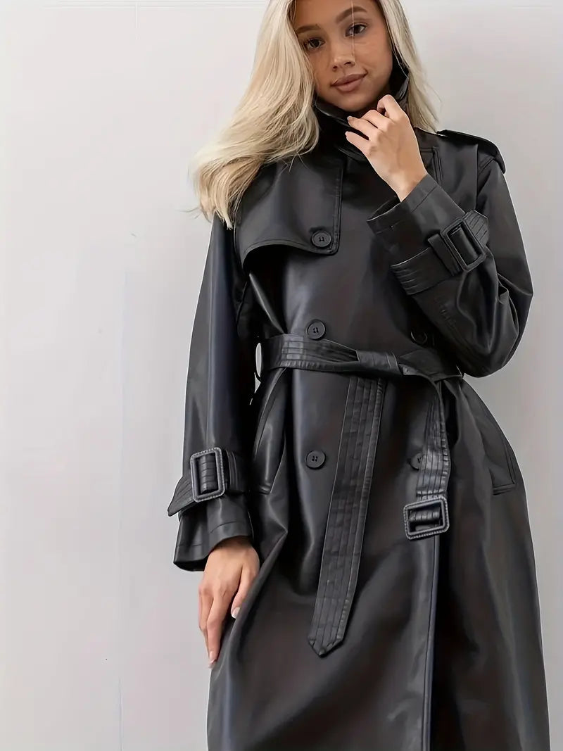 Anaïs Women's Trench Coat - styled view