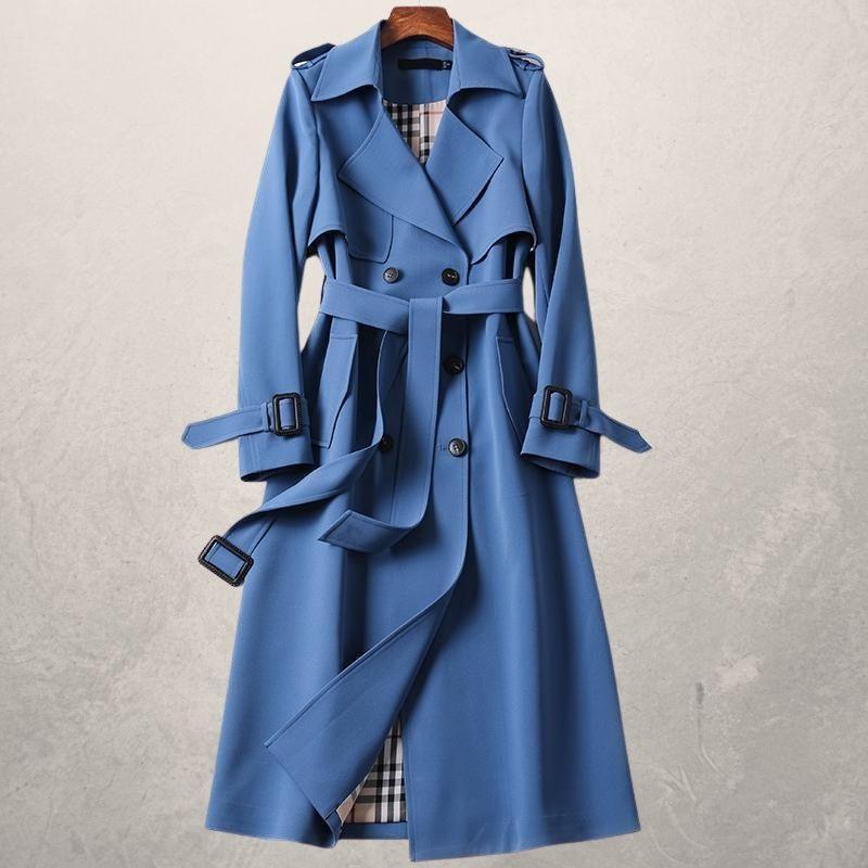 Juliette Women's Trench Coat - fabric and finish detail