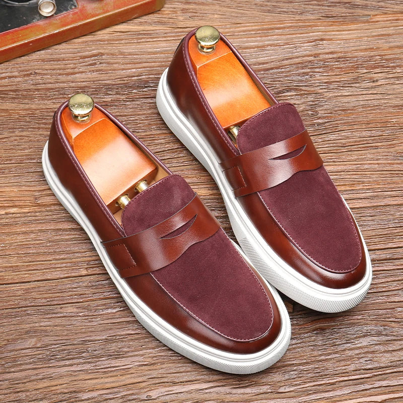 Tamsin Women's Suede Loafers - flat lay