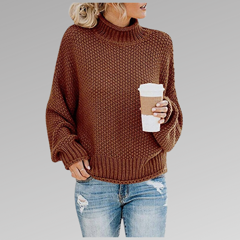 Selma Women's Oversized Sweater - full-length view