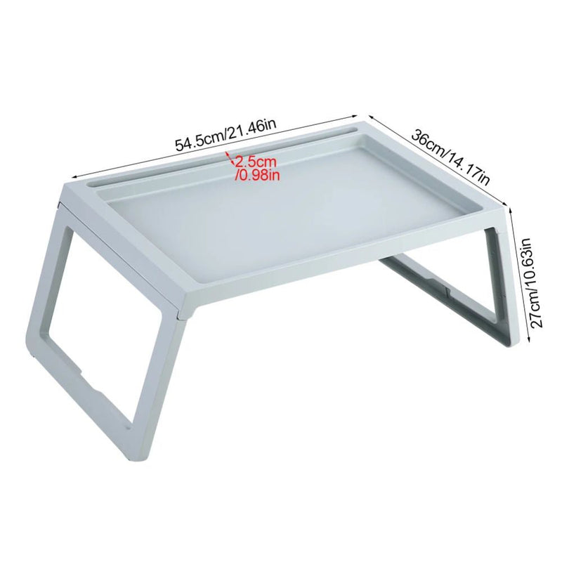 Pine Foldable Serving Tray - full-length view