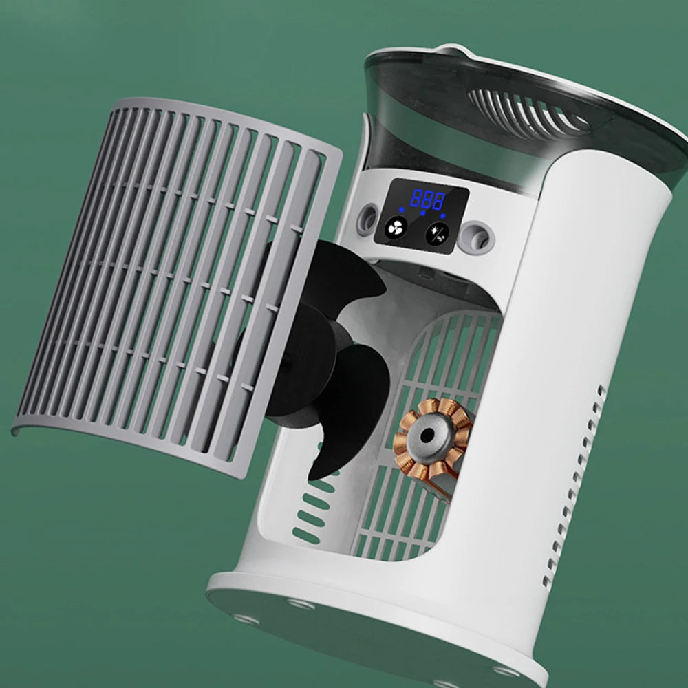 Meadow Portable Air Conditioner - fabric and finish detail