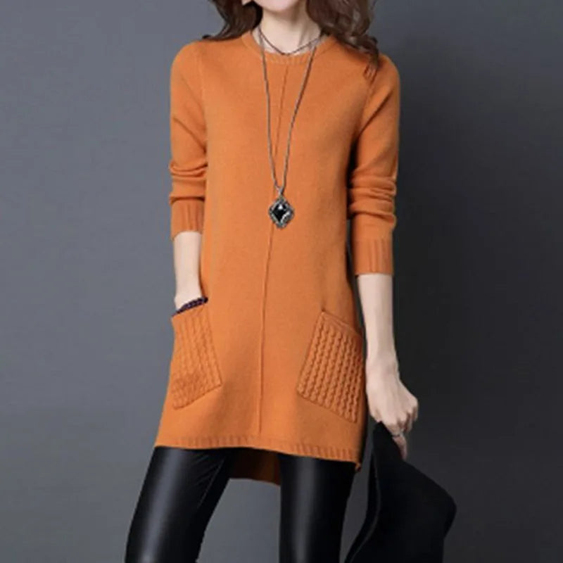 Odette Women's Sweater - flat lay