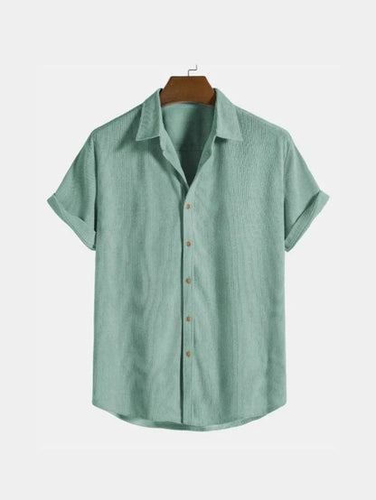 Isaac Men's Shirt - fabric and finish detail