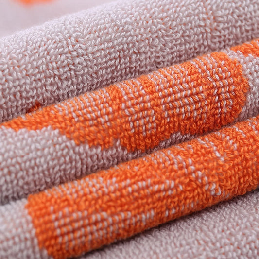 Pure Cotton Bath Towel | Ginkgo Leaf Print