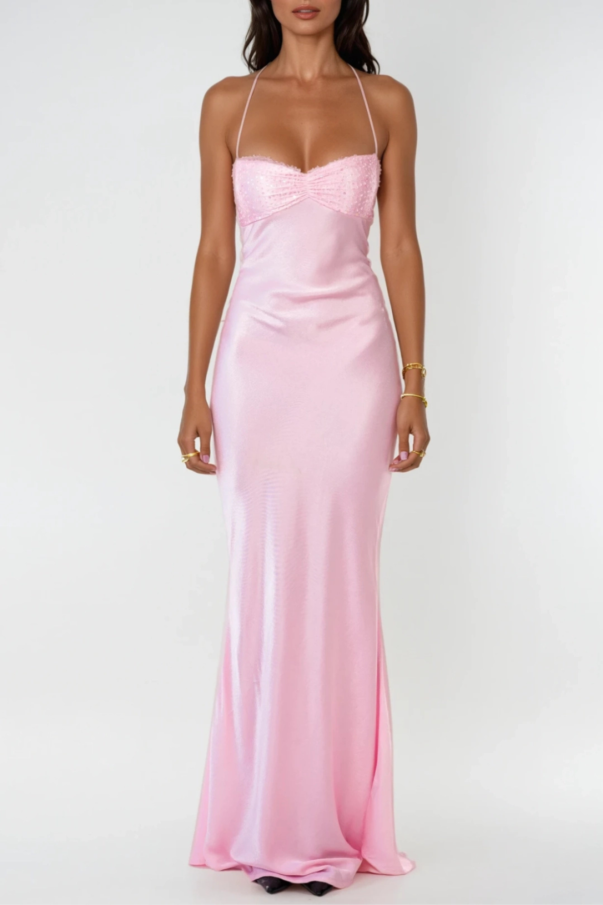 Wilda Women's Maxi Dress - shown in use