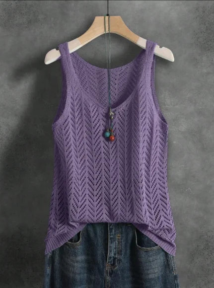 Esme Women's Tank Top - close-up detail