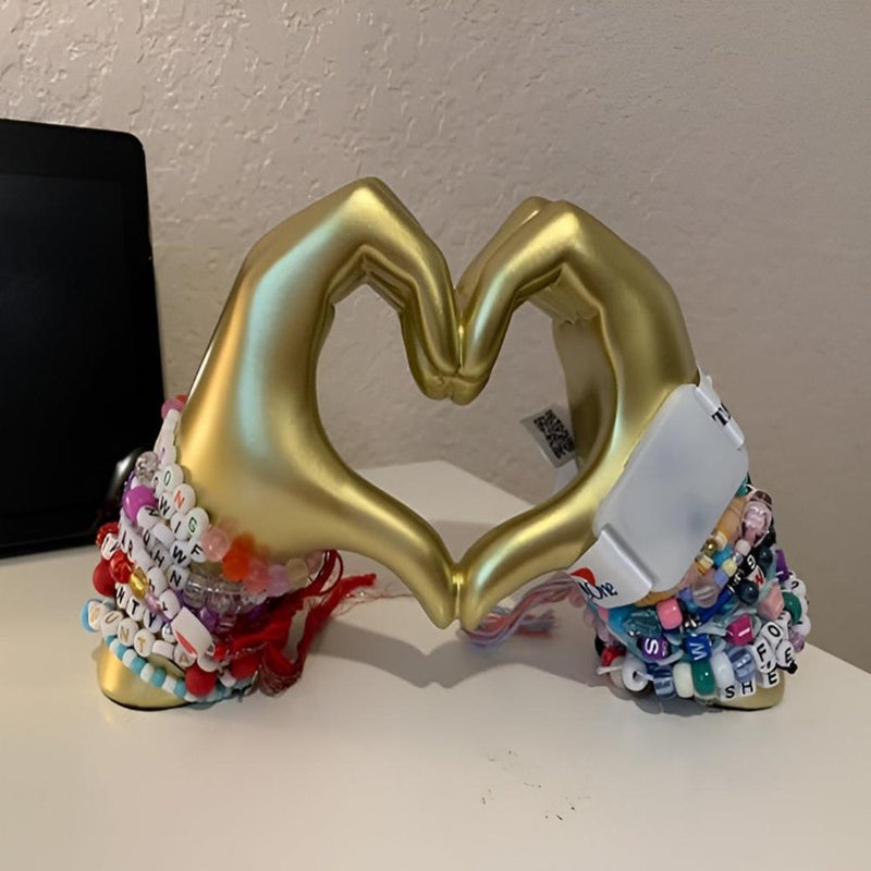 Affinity Love Hands Art | Heart Gesture, Wall & Desk Decor