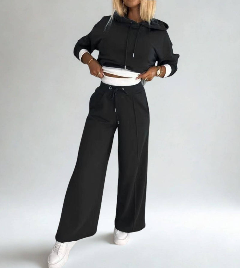 Darcy Women's Sweatsuit Set - flat lay