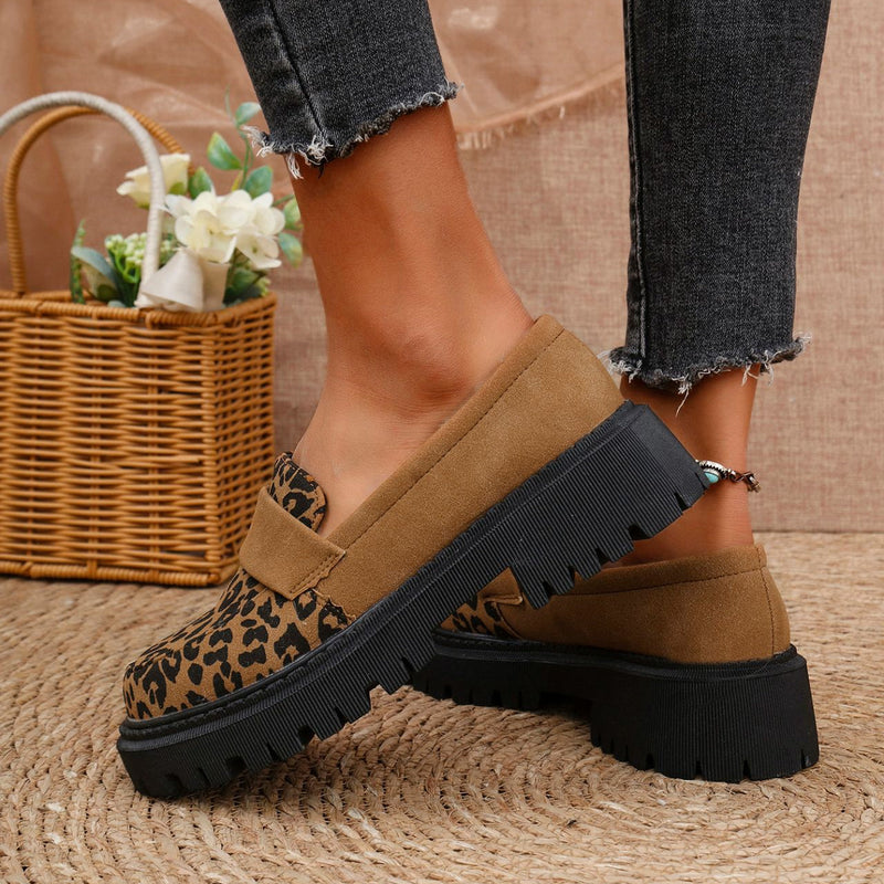 Ottilie Women's Platform Loafers - back view