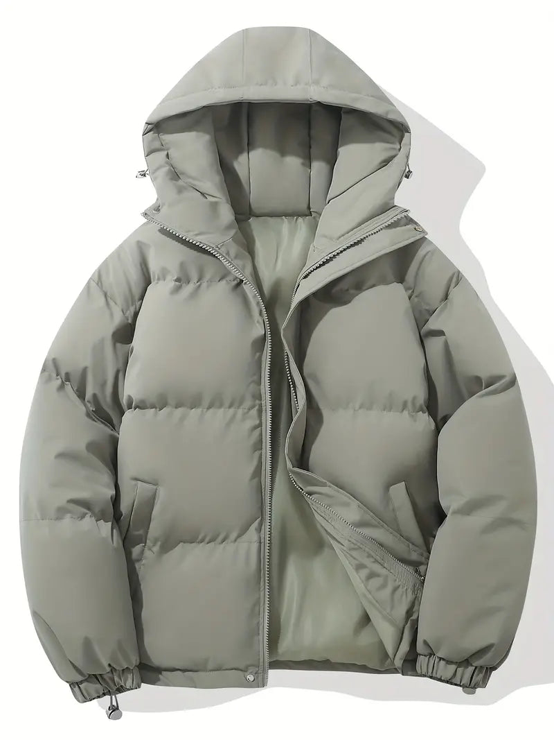 Alba Women's Quilted Puffer Jacket - flat lay