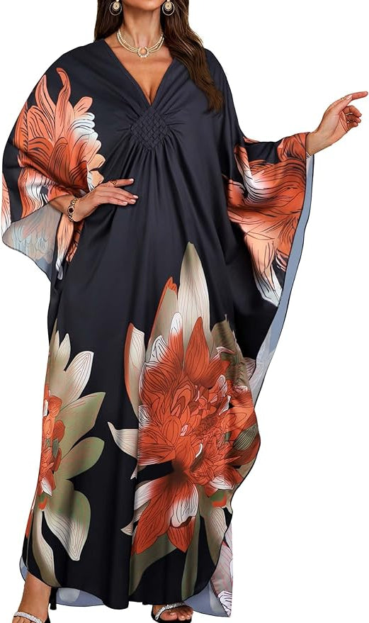 Giselle Women's Floral Cover-up | V-neck