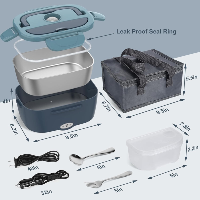 Bay Adjustable Lunch Box - fabric and finish detail