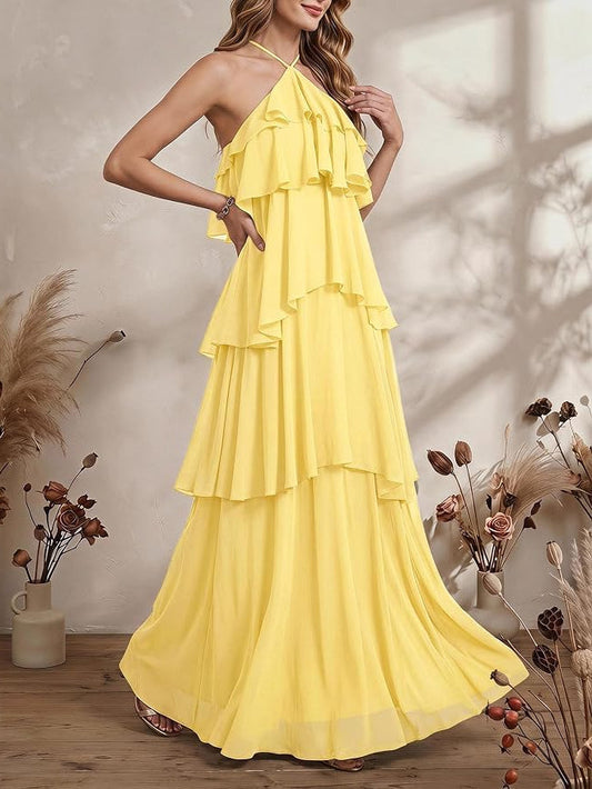 Ines Women's Maxi Dress - front view