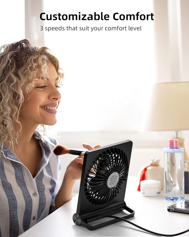 Onyx Portable Fan - full-length view