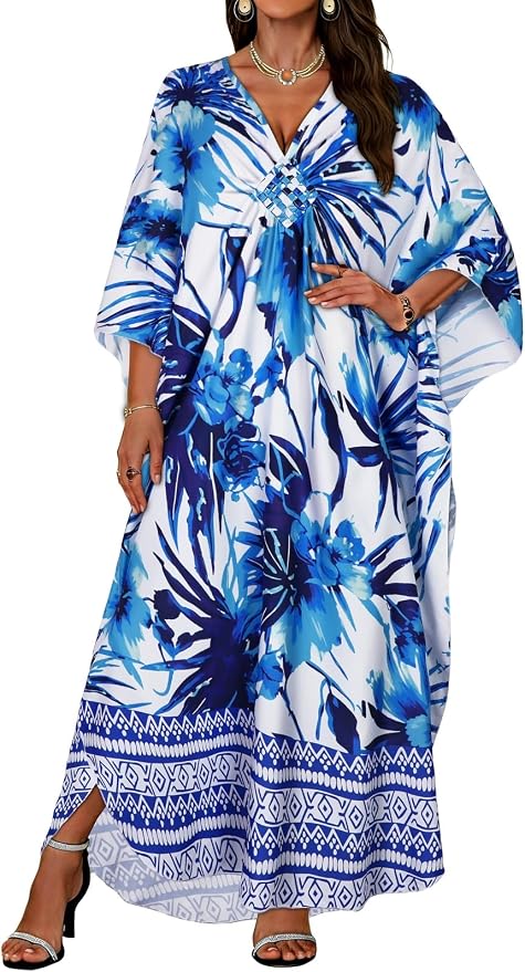 Giselle Women's Floral Cover-up - styled view
