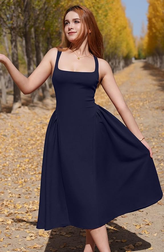 Darcy Women's Pleated Dress - flat lay