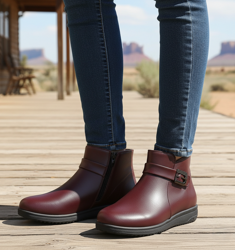 Sophie Women's Ankle Boots - styled view
