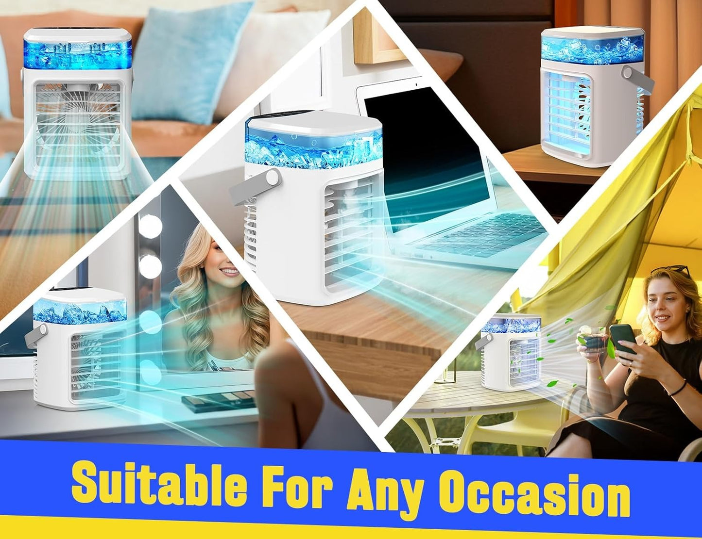 Bay Rechargeable Portable Air Conditioner - full-length view