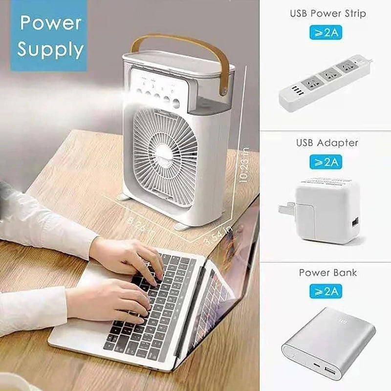 Isle Portable Fan - flat lay
