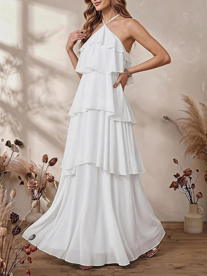 Ines Women's Maxi Dress - front view