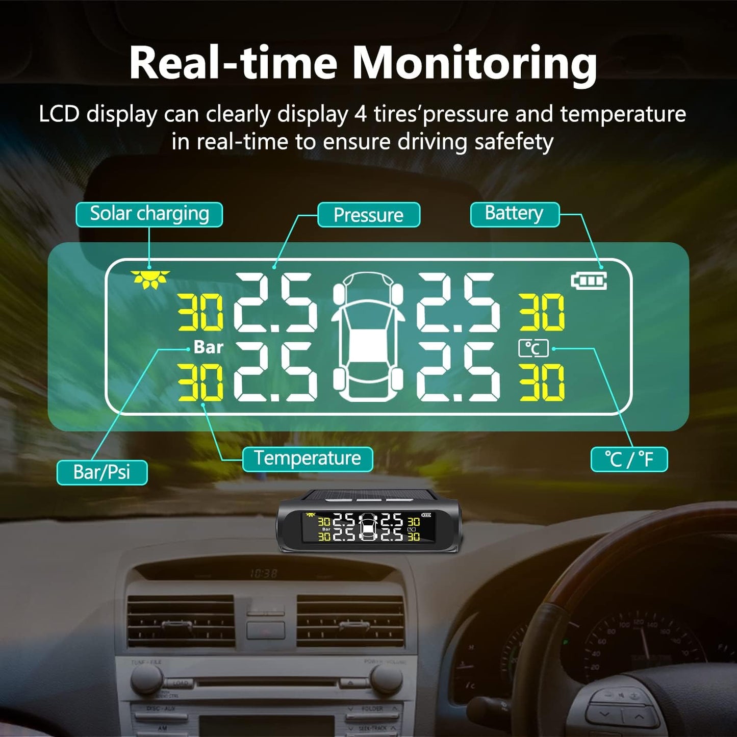 Haven Car Sensor System - full-length view