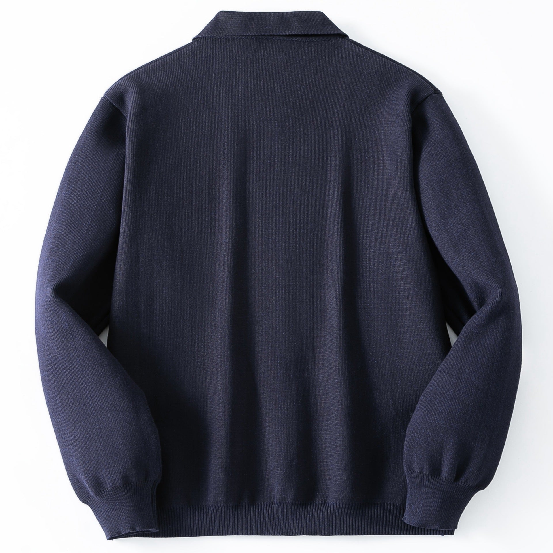 Cormac Men's Cardigan - fabric and finish detail