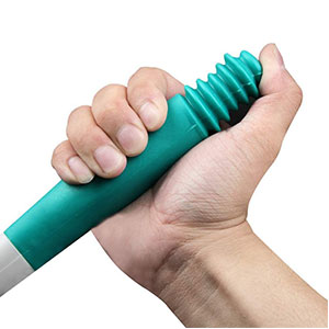 Fern Car Toilet Aid - fabric and finish detail