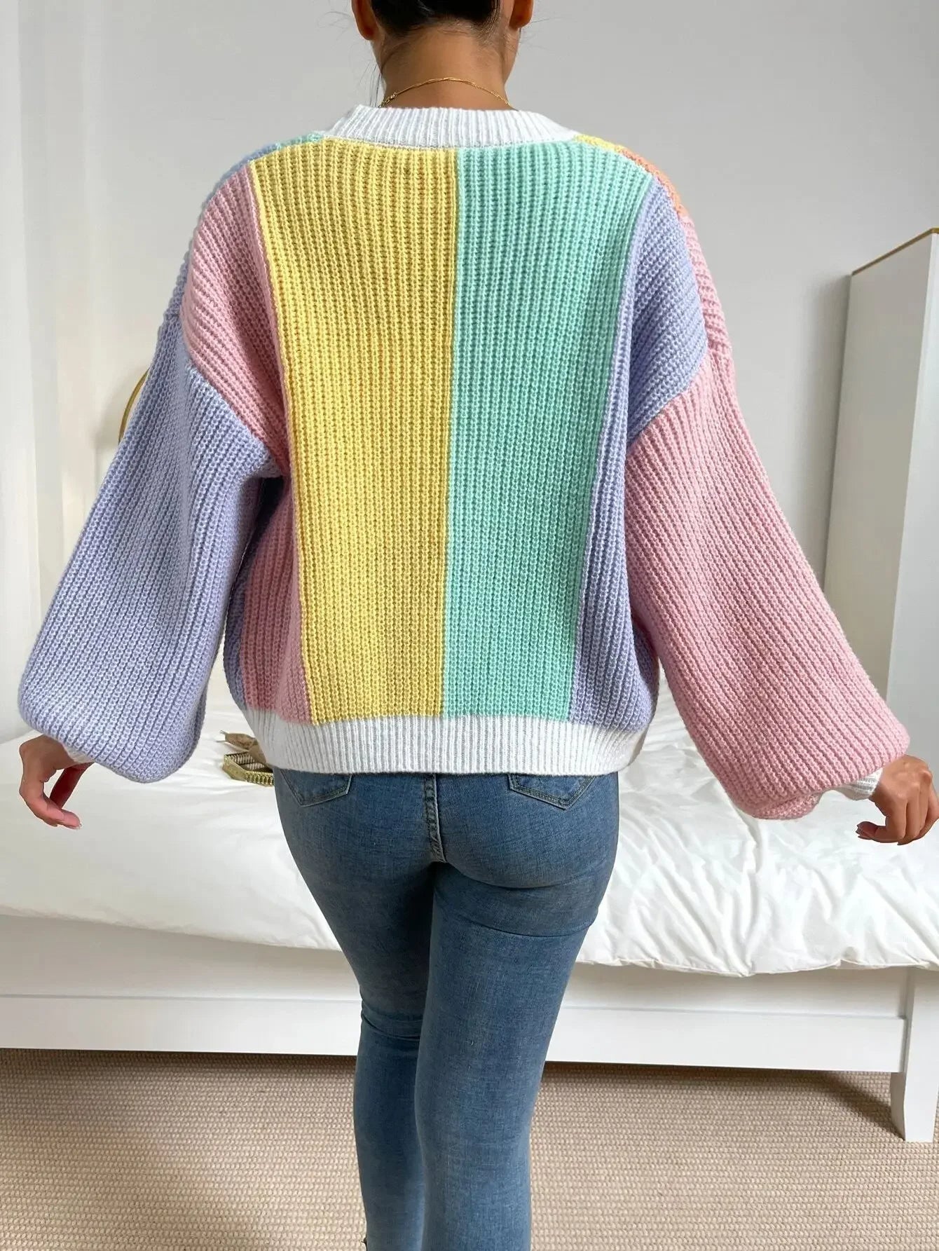 Sophie Women's Cardigan - fabric and finish detail