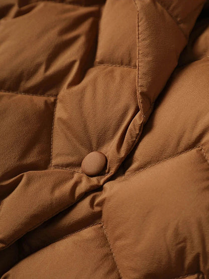 Opal Women's Quilted Coat - back view